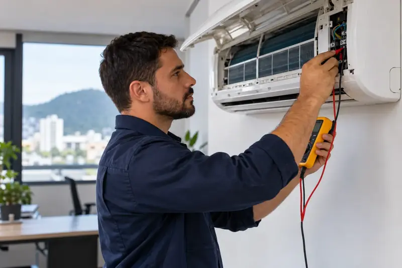 Manutenção de ar condicionado em Joinville